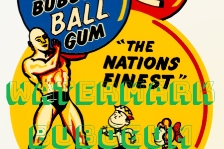 GIANT BALL Bubble Gum 1c - DC001 - NEW!