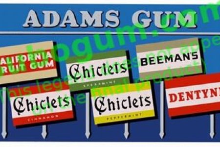 Adams Gum (Blue)