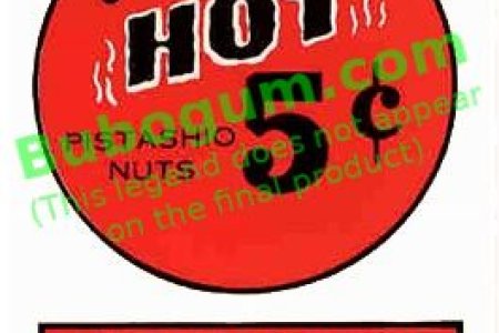 Challenger Eat 'em Hot 5c Pistachio Nuts - DC094