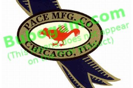 Pace Mfg. Co. Ribbon Logo - DC124