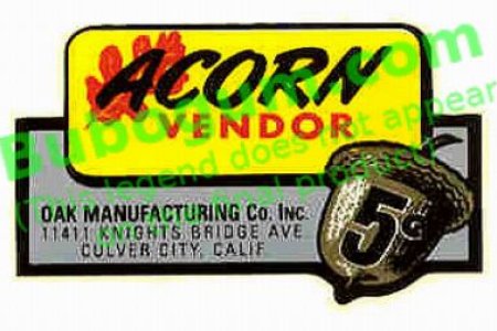 Acorn Vendor  5c - DC130