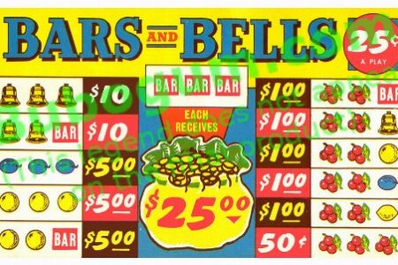 Bars and Bells  25c (For Victor Baby Grand)