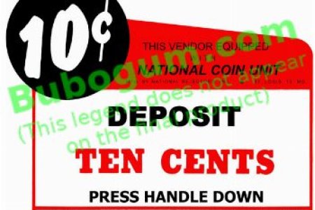 National Coin Unit Press Handle Down 10c