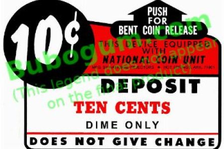 National Coin Unit Bent Coin Release  10c