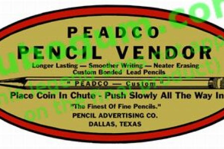 Peadco Pencil Vendor