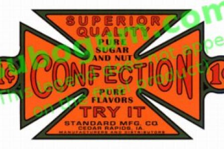 Superior Confection 1c (Orange) - DC518