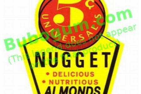 Universal's Nugget  Almonds 5c - DC566