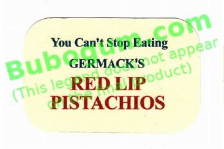 Northwestern 31 Merchandiser  Red Lip Pistachios Card - DC612