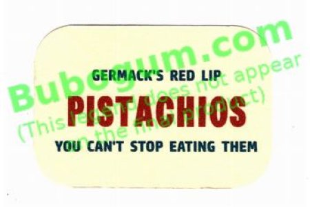 Northwestern 31 Merchandiser  Pistachios Card - DC614