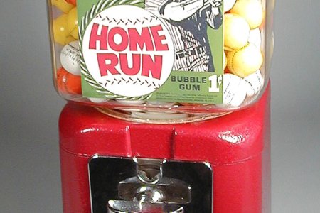 Oak Acorn Home Run Gum Vendor