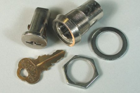 A Lock For Northwestern, Oak, Etc, Original, 1/4" x 20 Threaded  - LK003O