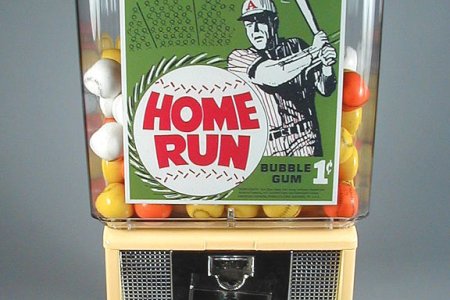 Northwestern 60 Home Run Gum Vendor