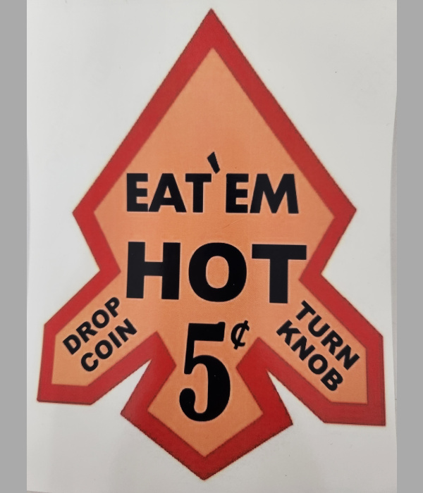 ASCO Hot Nut Arrow Decal - DC601