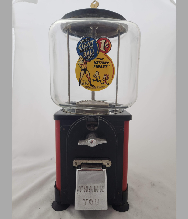 VICTOR TOPPER GUMBALL MACHINE