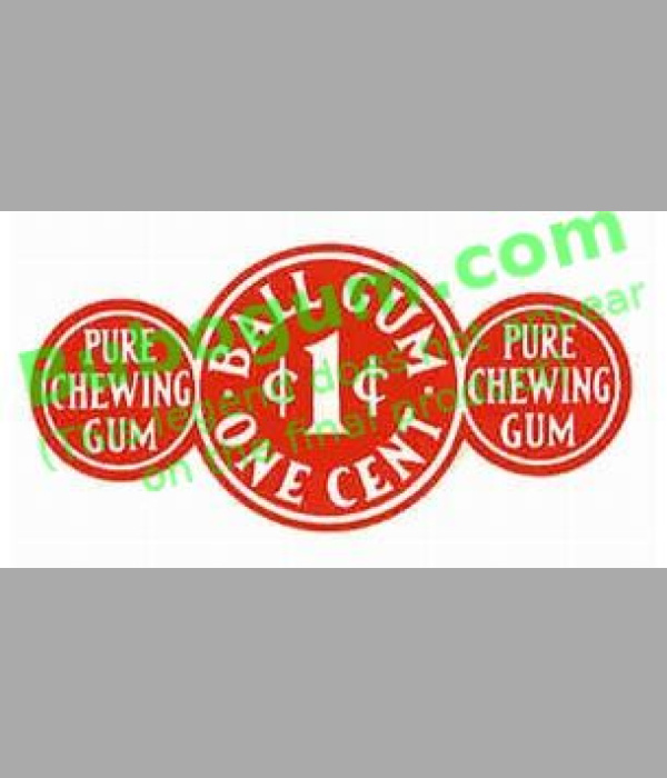 Advance Ball Gum  1c - DC105