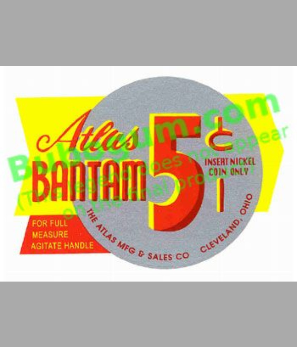 Atlas Bantam (Red and Silver)  5c - DC113