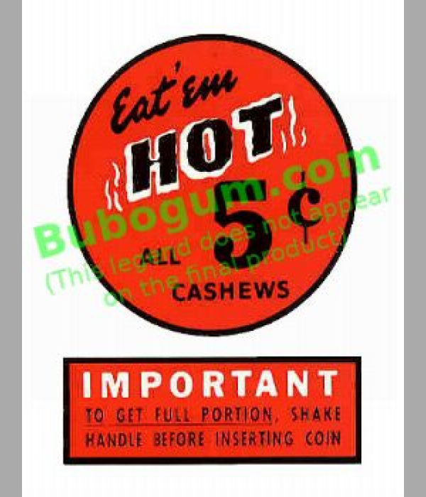 Challenger Eat 'em Hot 5c All Cashews - DC161