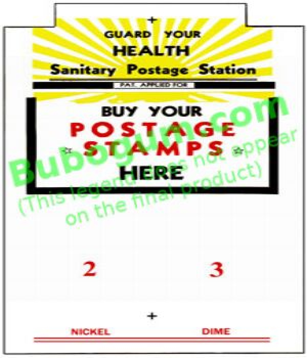 Shipman Stamp Vendor - Guard Your Health