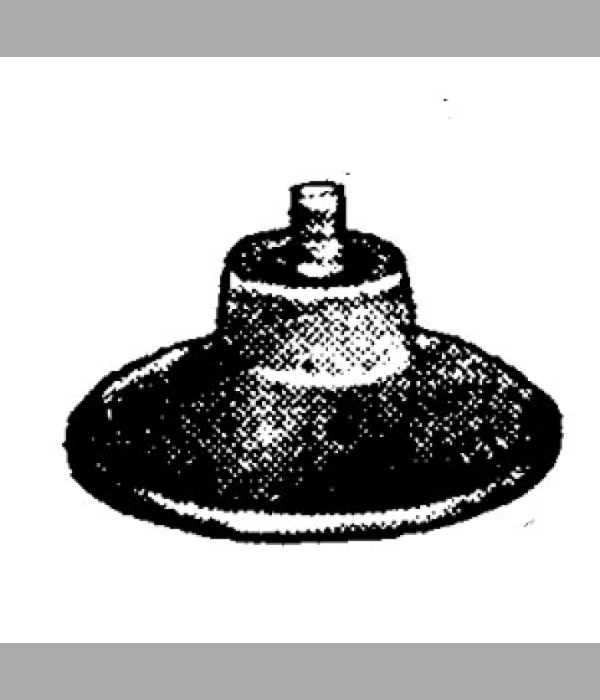RF024 - Rubber Suction Cup with built-in 8-32 machine screw-Various machines-Victor, Acorn, etc