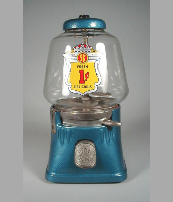 Silver King Gum Machine