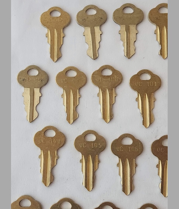 A Full Factory Set of Victor Vending Keys - KY007