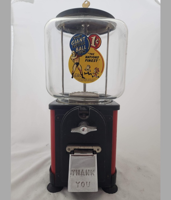 VICTOR TOPPER GUMBALL MACHINE