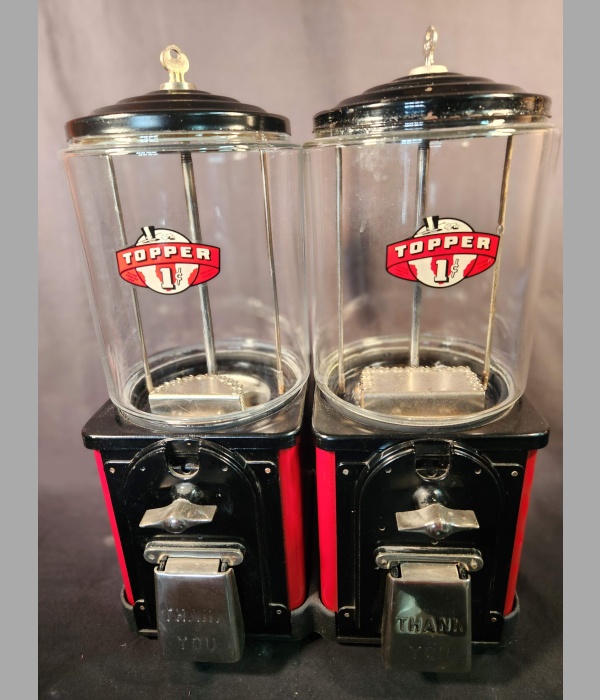 VICTOR TOPPER TWIN "FAT CYLINDER" VENDORS 