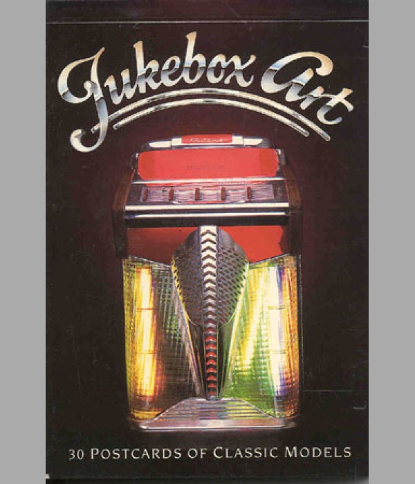 Jukebox Art Postcard Book - BK110