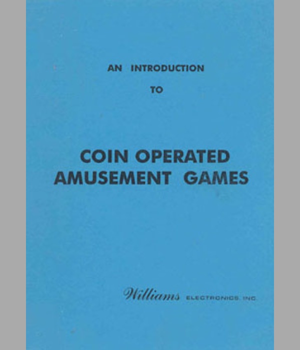 An Introduction to Coin OperatedAmusement Games - BK112