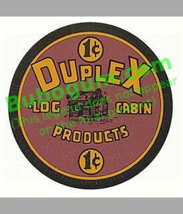 Duplex Log Cabin Products  1c - DC049