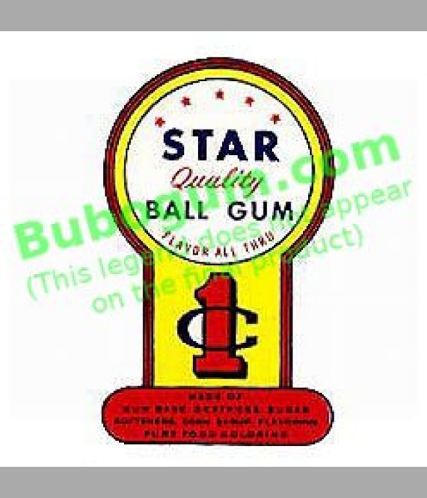 Star Ball Gum 1c - DC060