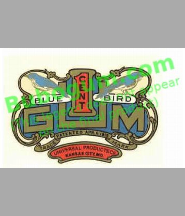 Bluebird 1 Cent Gum - DC087