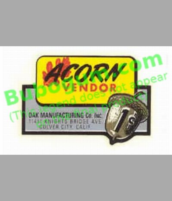 Acorn Vendor  1c - DC088