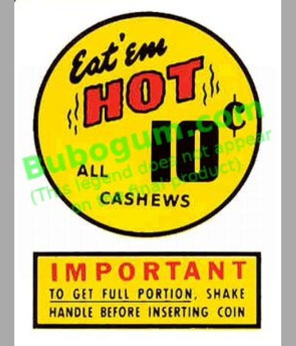 Challenger Eat 'em Hot 10c All Cashews - DC095
