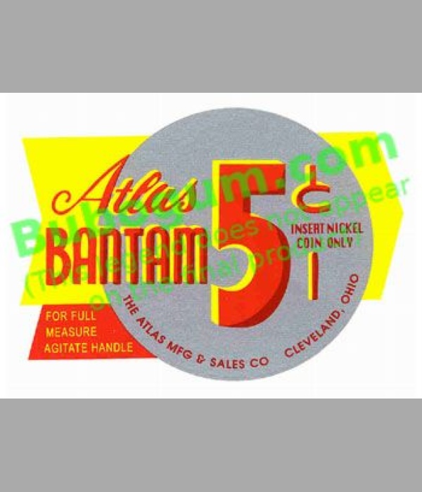 Atlas Bantam (Red and Silver)  5c - DC113
