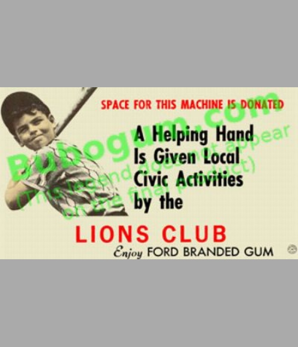 Ford Marquee - Lions Club Baseball - DC310