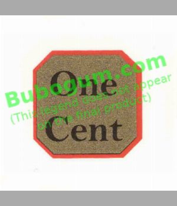 Gold & Red One Cent - DC413
