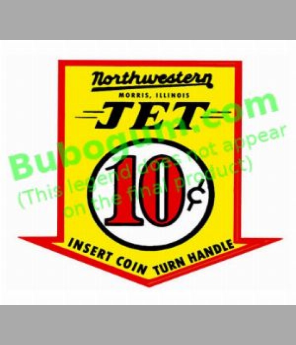 Northwestern Jet  10c - DC478