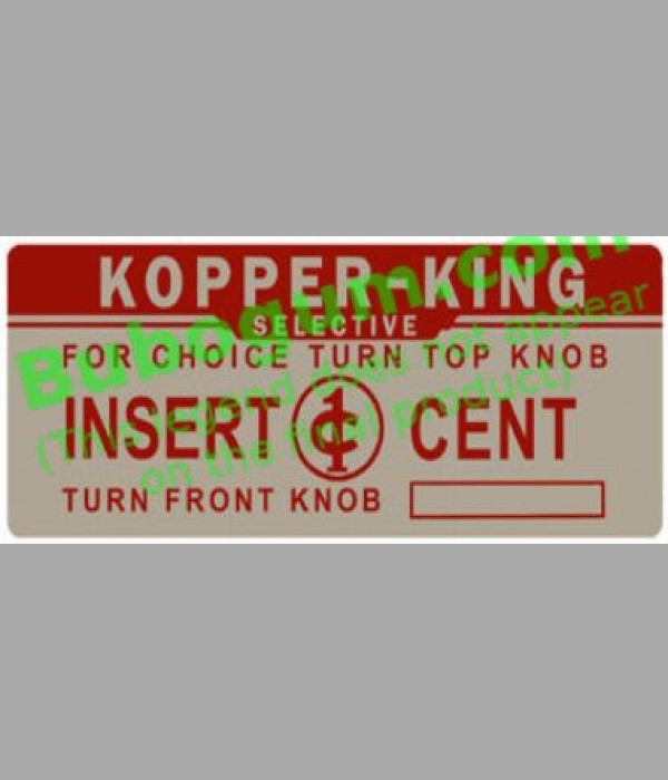 Kopper-King  1c - DC506