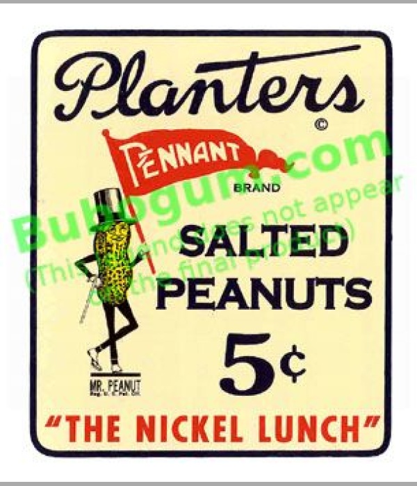 Planters Salted Peanuts  5c - DC512