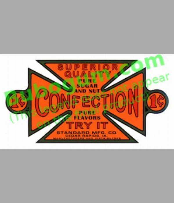 Superior Confection 1c (Orange) - DC518