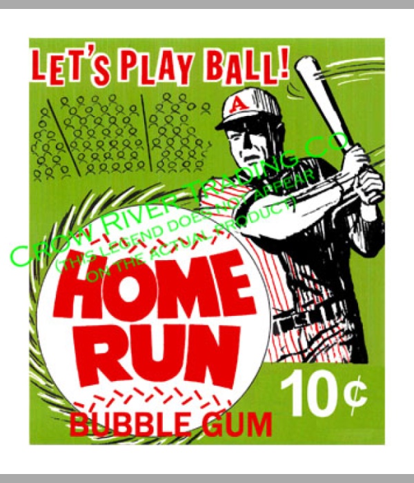 Home Run Bubble Gum  10c - DC585