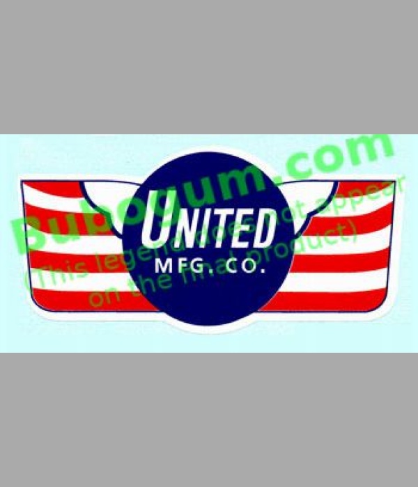 United Mfg. Co. (for United puck and ball bowlers) - DC588