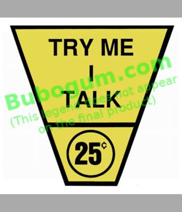 Try Me I Talk  25c - DC591
