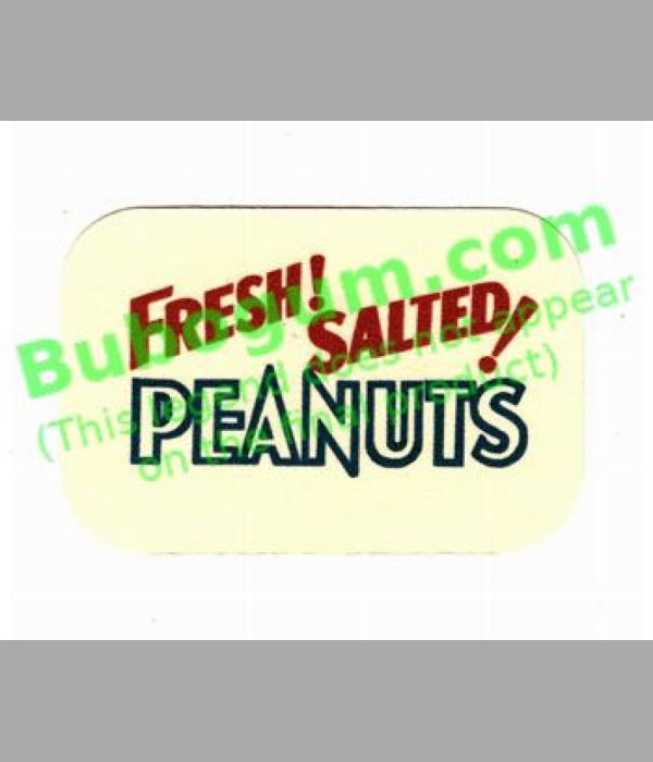 Northwestern 31 Merchandiser  Fresh! Salted! Peanuts Card - DC611