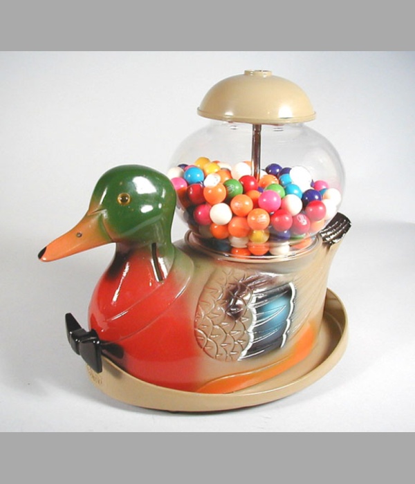 Carousel Duck Gumball Machine