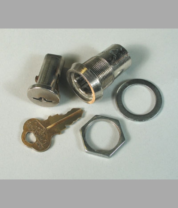 A Lock Set For Northwestern, Oak, Etc, Original, 1/4" x 20 Threaded  - LK003O
