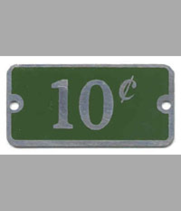 10c Coin Tag - MT010
