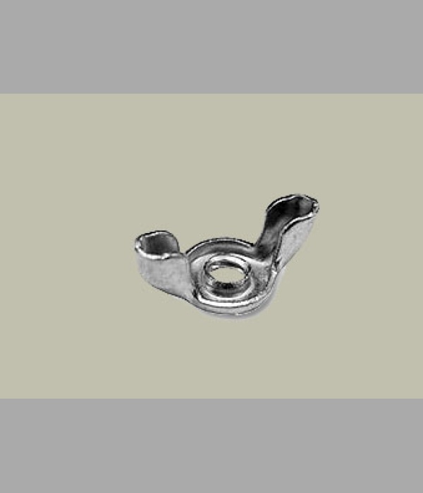 Hollow Wing Nut, Steel 8-32 - FS019